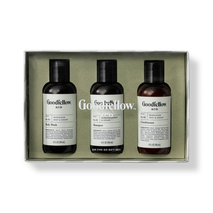 Shampoo & Conditioner Shower Set - 12 fl oz/3ct - Goodfellow & Co™ | Target