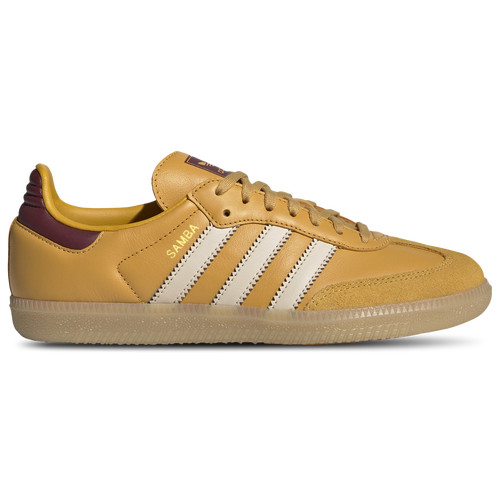 adidas Originals Boys adidas Originals Samba - Boys' Grade School Shoes Preloved Yellow/Crystal Sand/Shadow Red Size 5.5 | Champs Sports