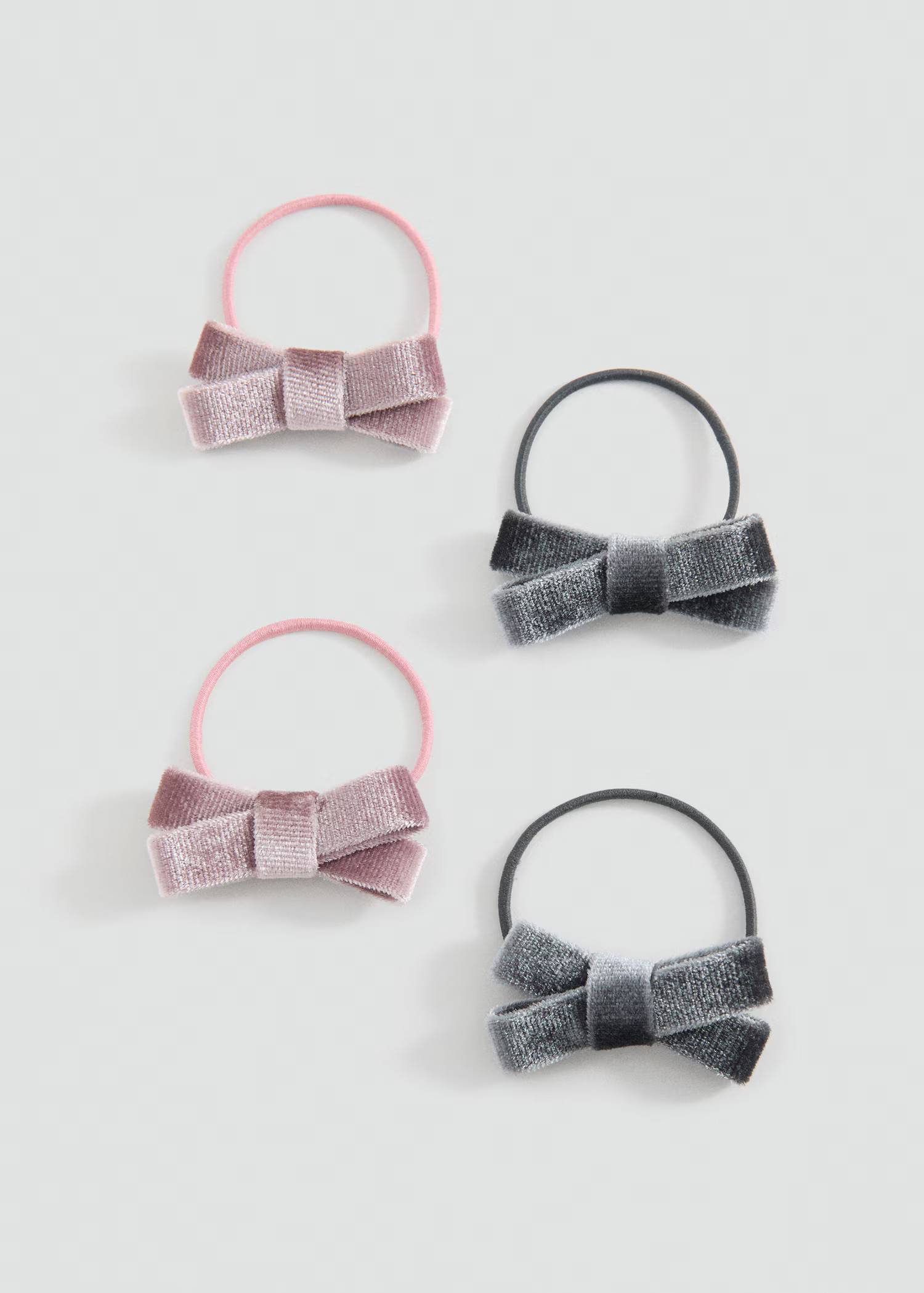 Pack of 4 scrunchies - Kids | MANGO USA | Mango (US/MX/AU)