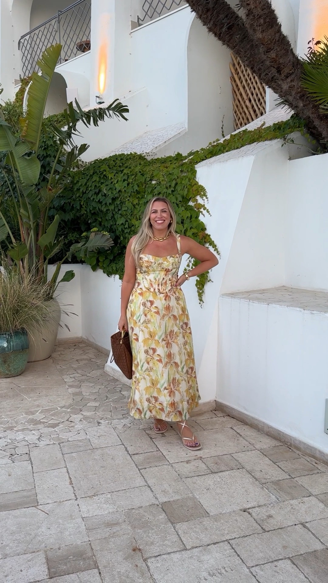 the cutest wedding guest dress summer. wearing a size 8, it runs a little big. Also these are the absolute best flat summer sandals! summer outfits, summer dresses, date night outfits 

 #LTKootd #LTKMidsize #LTKWedding