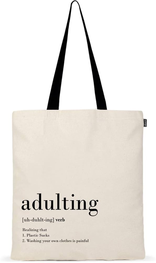 EcoRight - Bolsa de lona para mujer, bonita estética, Natural - Adulto, talla única | Amazon (US)