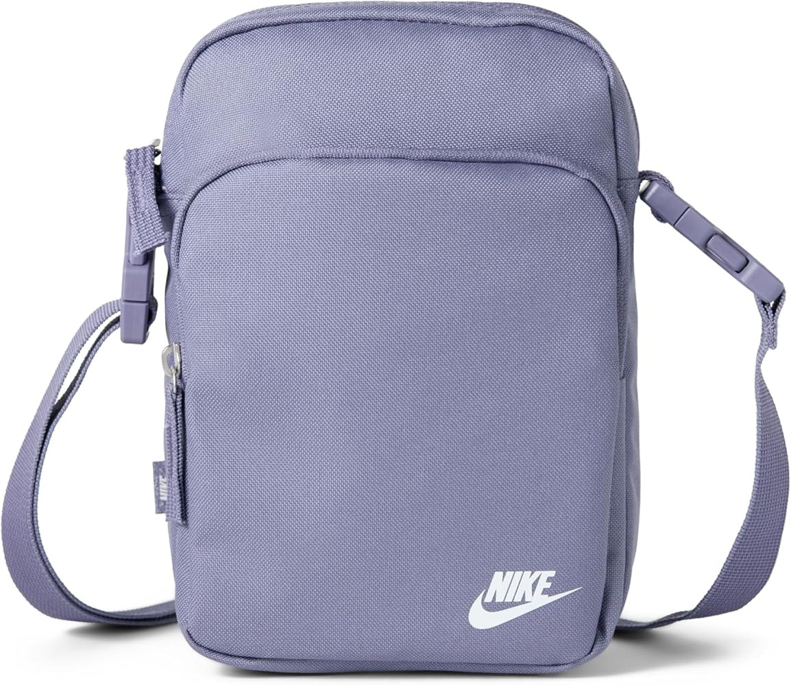 Amazon.com: Nike Unisex Heritage Crossbody Bag (4L), Black/Black/White, MISC : Clothing, Shoes & ... | Amazon (US)