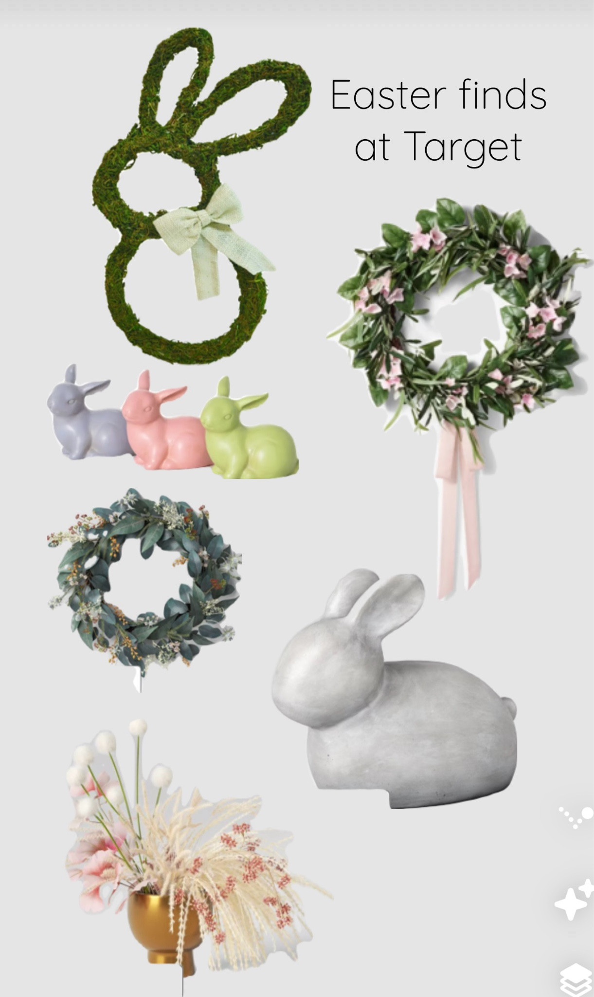 Easter finds at Target #easter #springfinds #easterdecor #target 