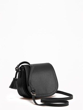 Old Navy Mini Saddle Bag For Women Size One Size - Black t | Old Navy US