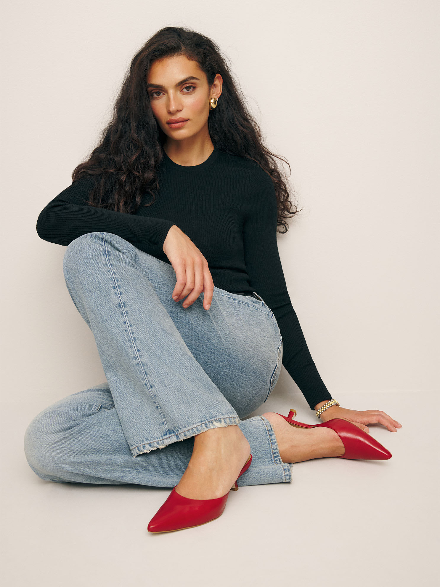 Wilda Kitten Mule | Reformation (Global)