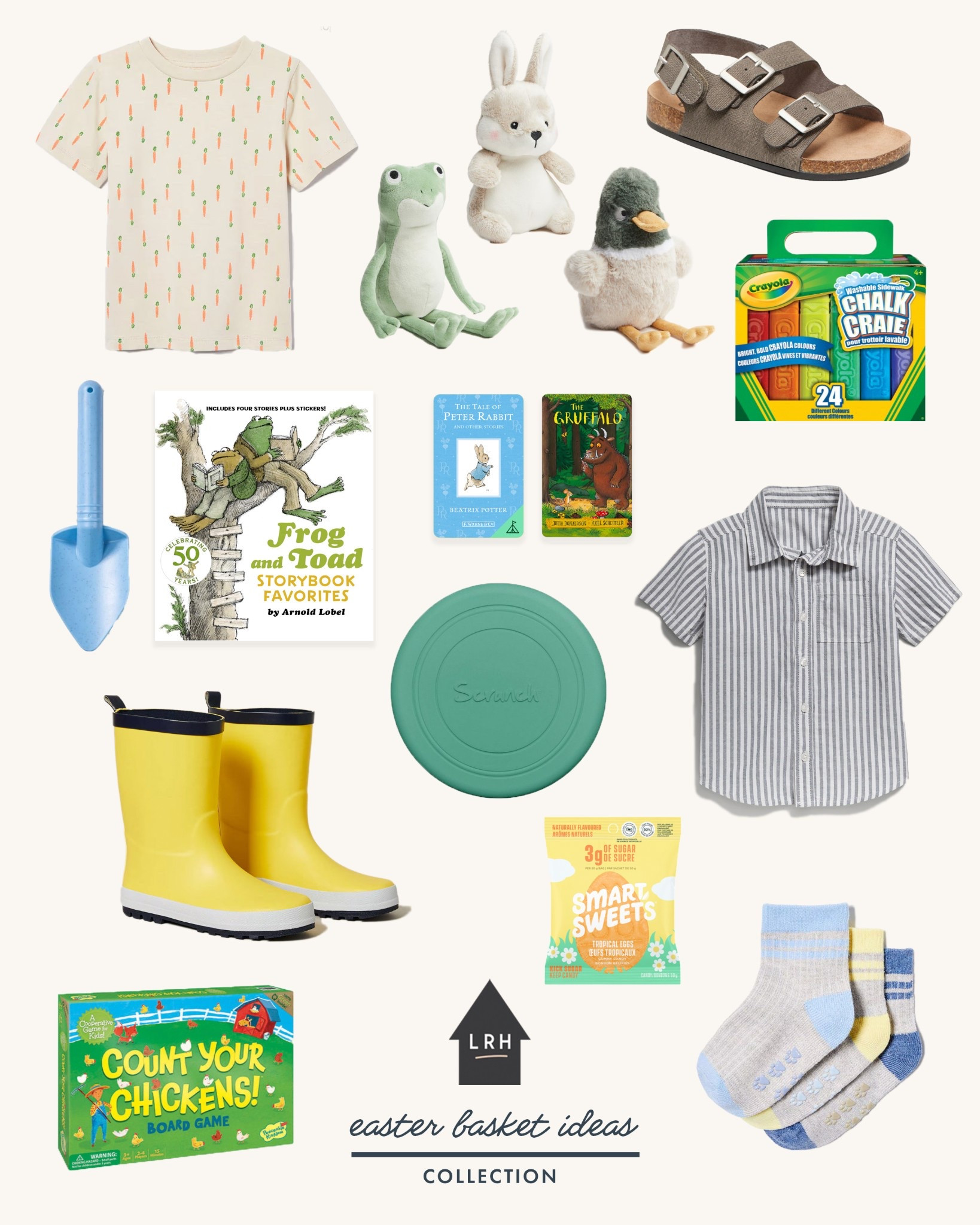 Looking for practical Easter basket ideas for boys? I’m on a mission to limit the candy and overwhelm this year by purchasing just a few items that serve a need, while still being fun for the kids! If you’re in the same boat, consider a pair of #rainboots, spring #outdoorplay, or a #classicbook to read all season long! 🐥🐰

#Easter #EasterBasket #BoysGifts #BoysEaster #KidsEaster 

#LTKkids #LTKgiftguide #LTKspring