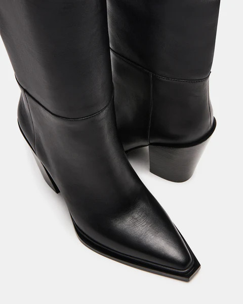BRONTY BLACK LEATHER | Steve Madden (US)
