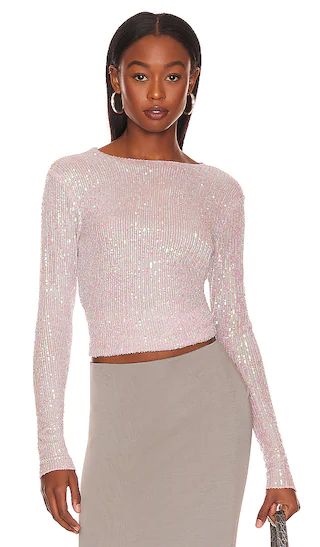 Gold Rush Long Sleeve in Champagne Float | Revolve Clothing (Global)