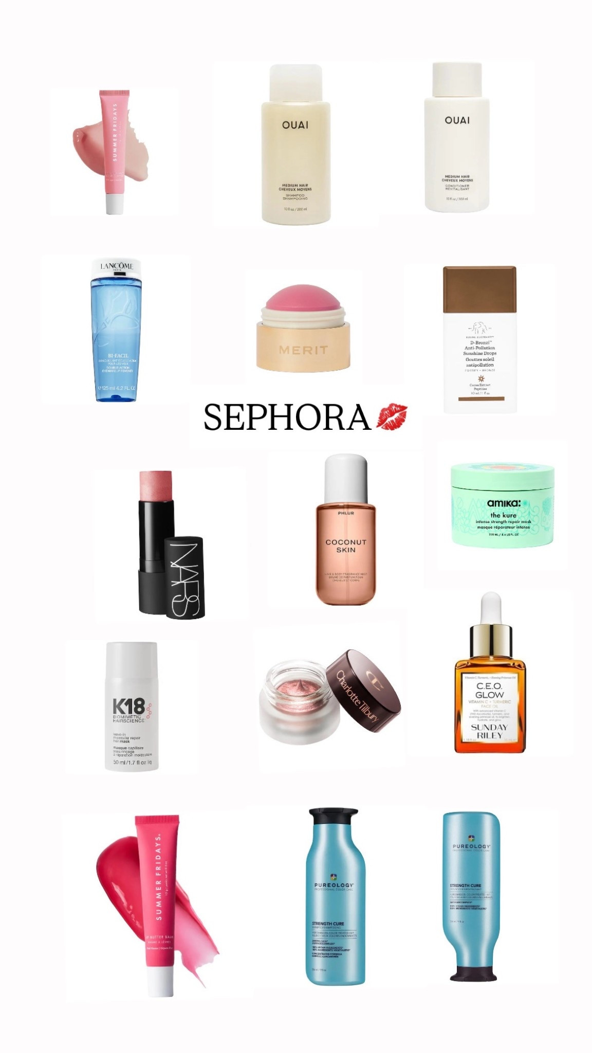 Sephora everyday products.💋
Over 40yo skin care, makeup & haircare. 
Have + love.
#sephora @sephora


#LTKGiftGuide #LTKOver40 #LTKdayinmylife