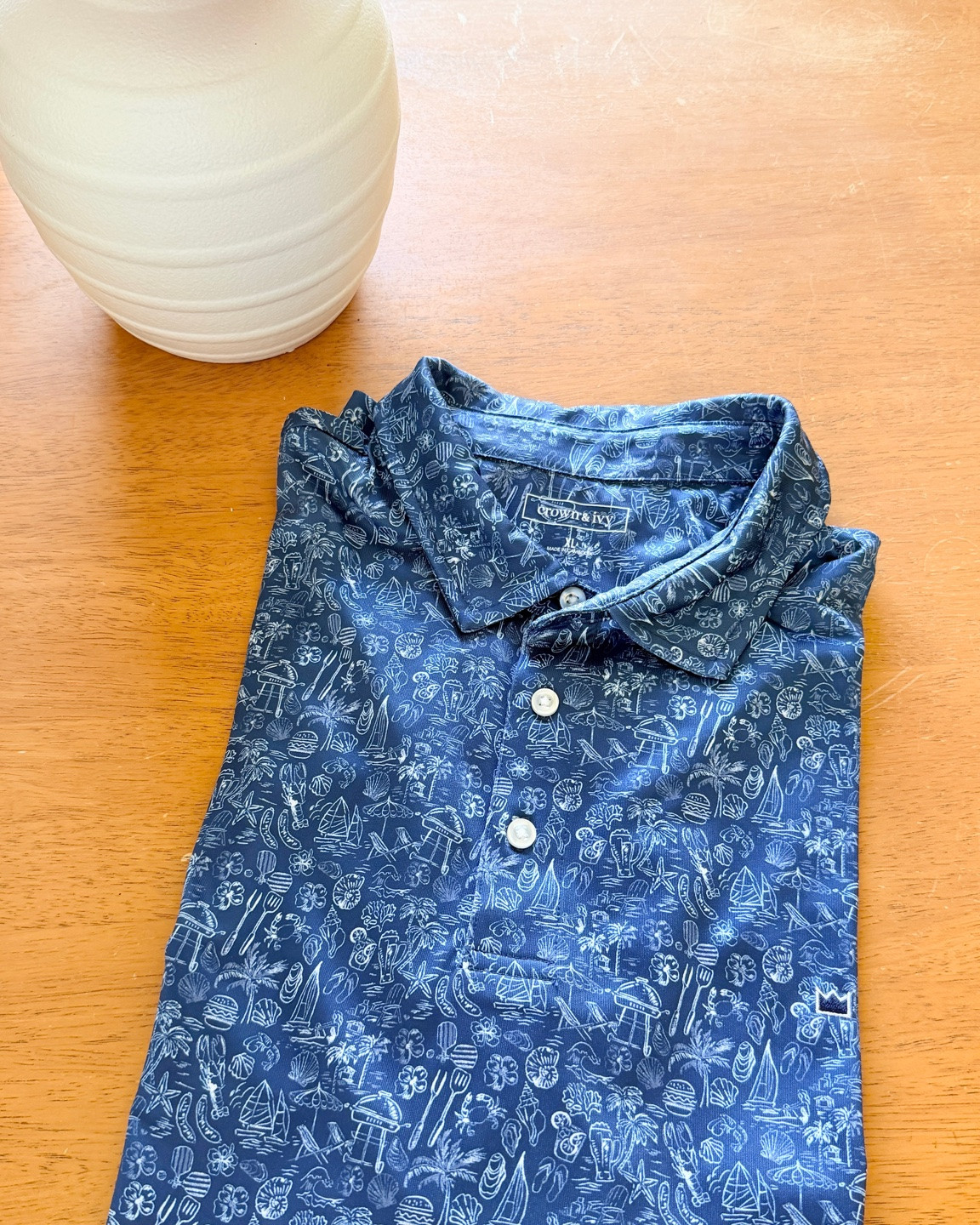 Such a fun men’s summer shirt! 🌊

Love the coastal print—it works for beach trips, vacations, golf, or weekends.

#LTKSeasonal #LTKSaleAlert #LTKMens
