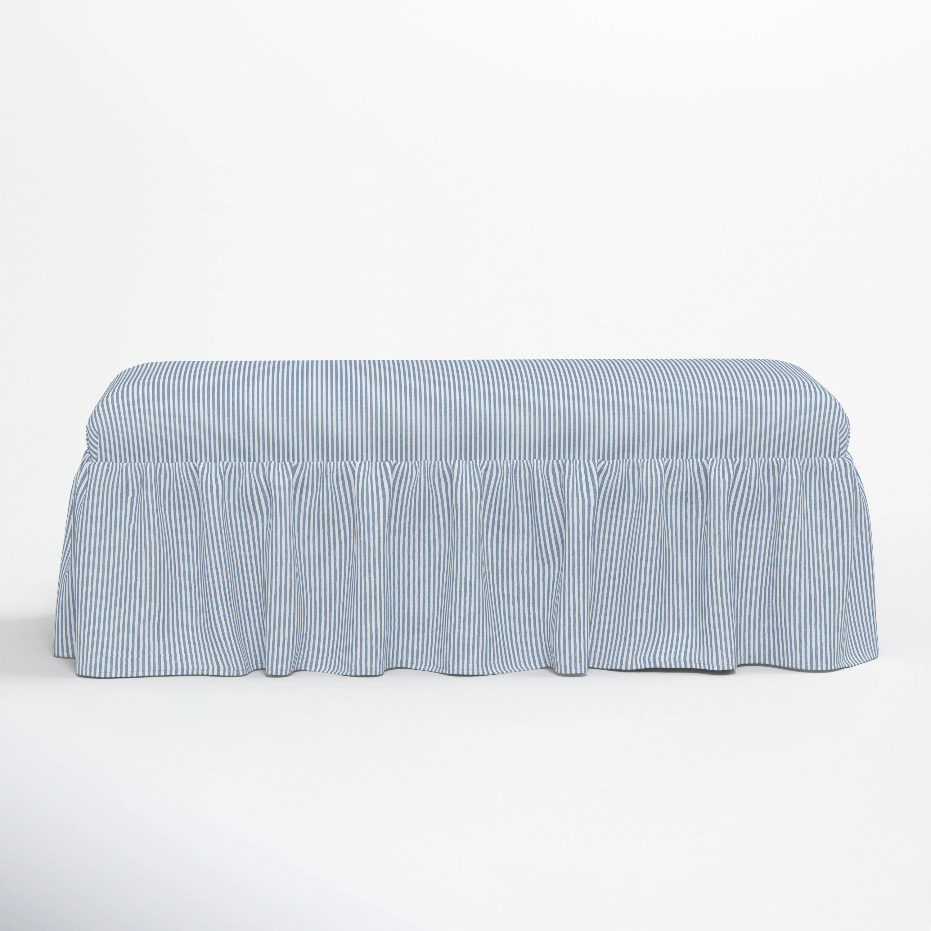 Maggie Ruffle Dining Bench | Wayfair North America