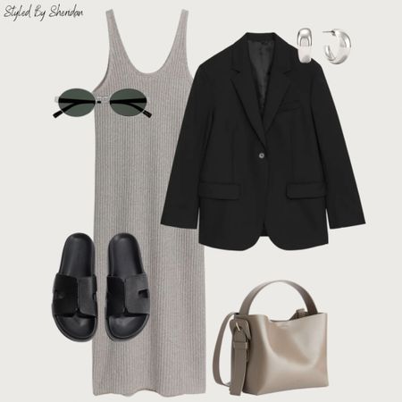 Blazers for Spring - Styling a black oversized blazer with a midi dress & sandals for a casual pub garden look 🖤

#LTKSeasonal #LTKstyletip #LTKeurope