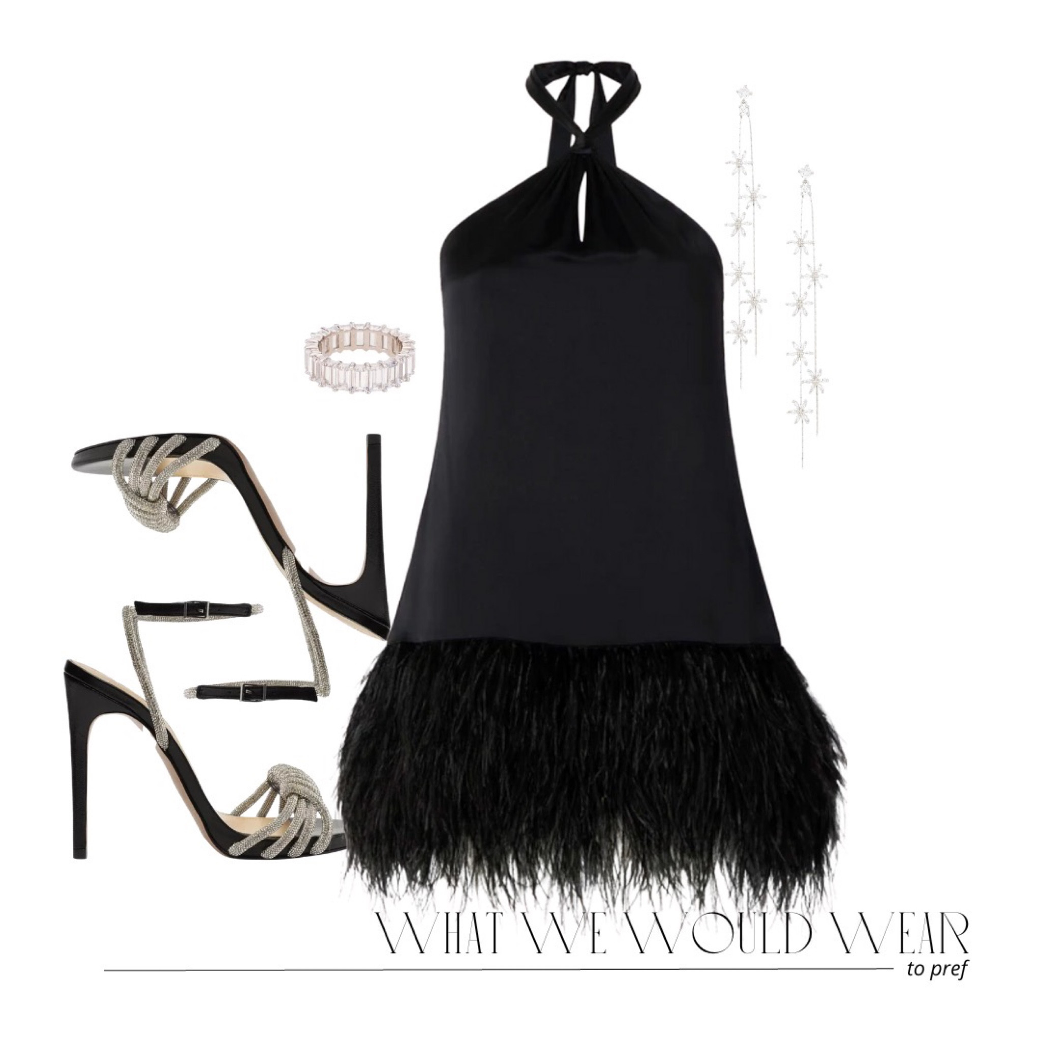 What to wear to preference round of sorority rush 🖤