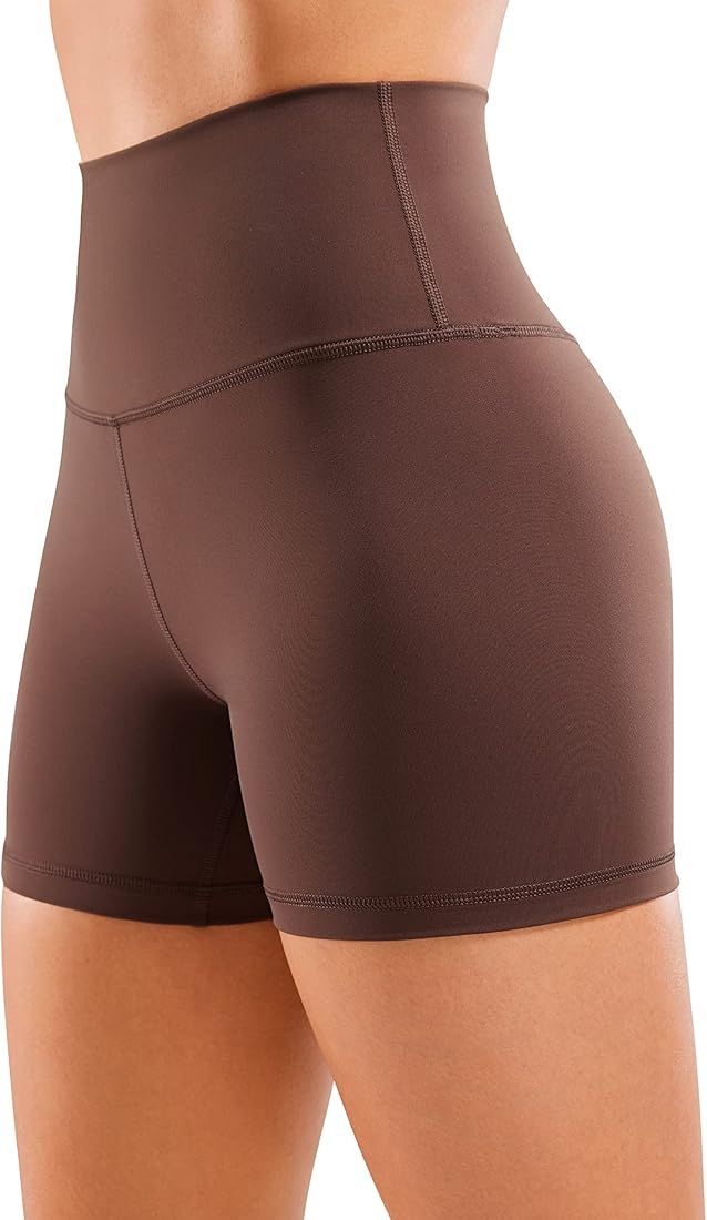 Women's Naked Feeling Biker Shorts - 3'' / 4'' / 6'' / 8'' / 10'' High Waisted Yoga Workout Running  | Amazon (US)