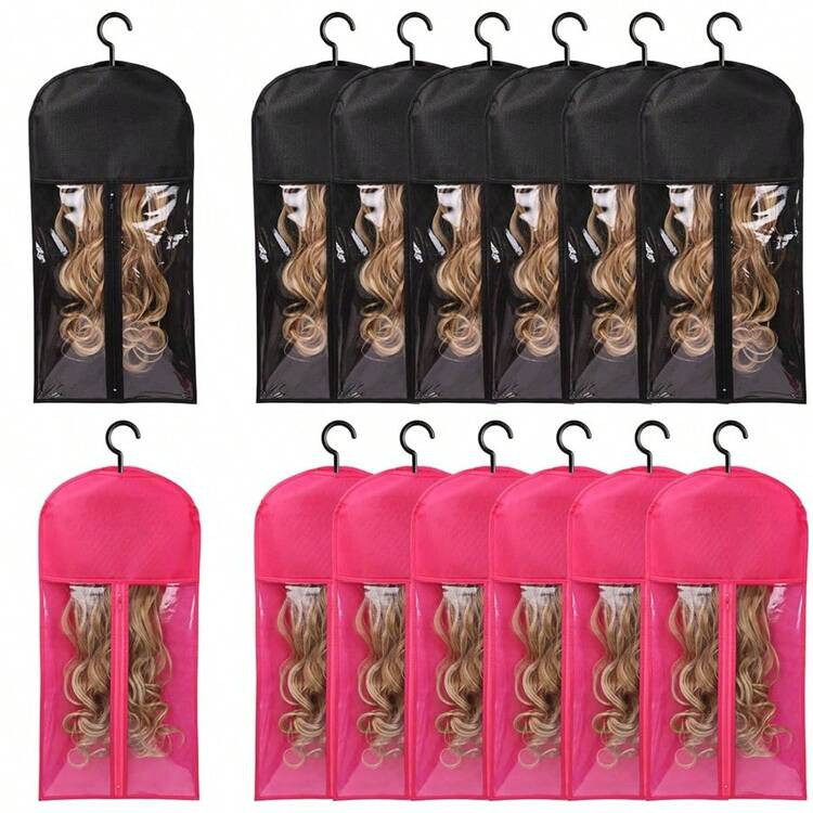 TrendsWig Bag Hair Extension Holder Wig Storage Wig Holder For Multiple Wigs Hair Extension Hange... | SHEIN