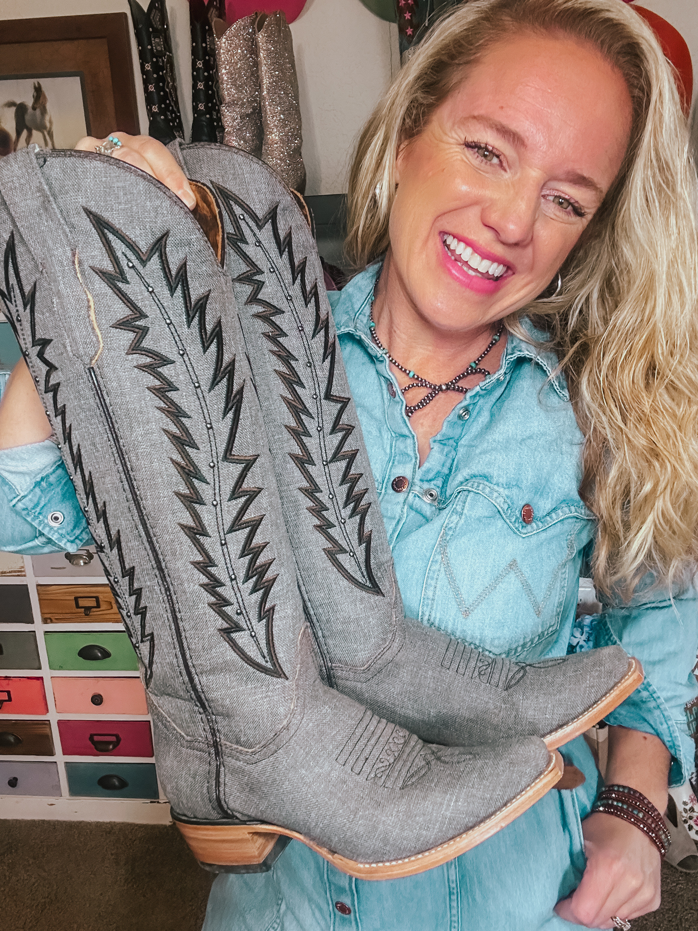 Cowgirl boots, Dan post boots, western boots, winter boots, western wear, country concert, rodeo boots 

#LTKStyleTip #LTKSeasonal #LTKShoeCrush