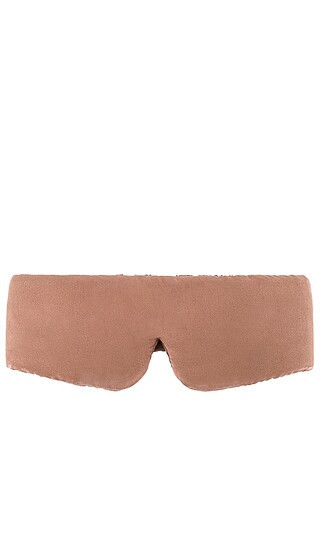 Washable Silk Sleep Eye Mask in Otium Tan | Revolve Clothing (Global)