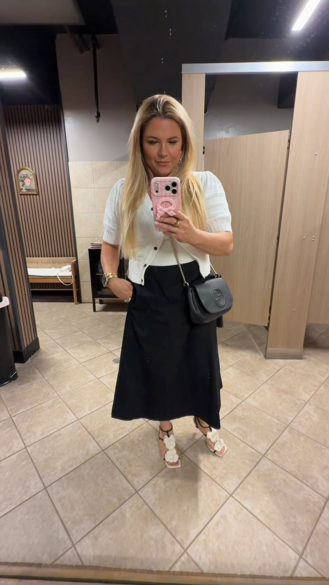 The outfit I keep reaching for when I want to feel effortlessly put together 🤍✨

There’s something about a classic black-and-white dress that never goes out of style. It’s timeless, feminine, and so easy to wear for everything from church to dinner, family outings, or date nights.

I paired this with a cozy knit cardigan and my favorite floral heels for a look that feels polished without sacrificing comfort. These are the kinds of pieces I know I’ll wear season after season.

✨ Timeless wardrobe staples
✨ Easy to mix and match
✨ Comfortable enough for all-day wear
✨ Effortlessly elegant for busy moms

Every piece is linked in my LTK, including my bag and shoes. 🤍

XOXO,
Ana Randall 💗