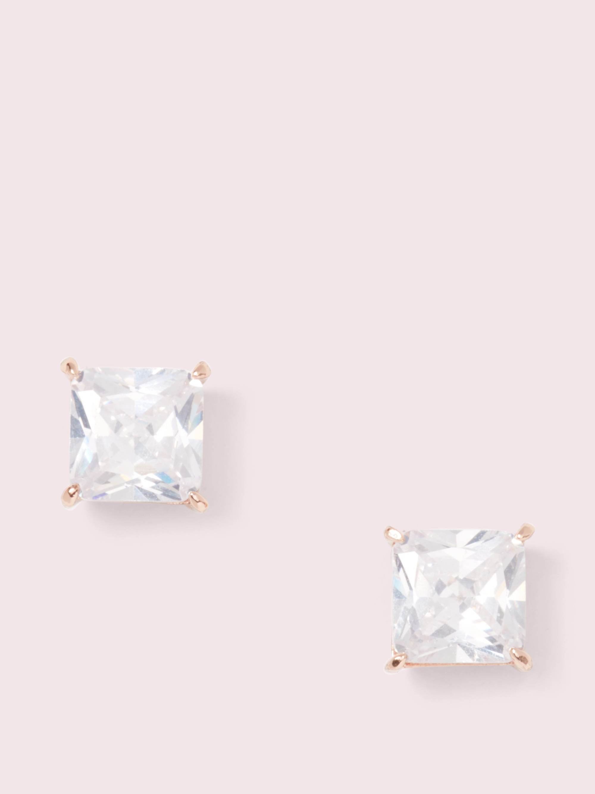 save the date princess cut studs | Kate Spade (US)