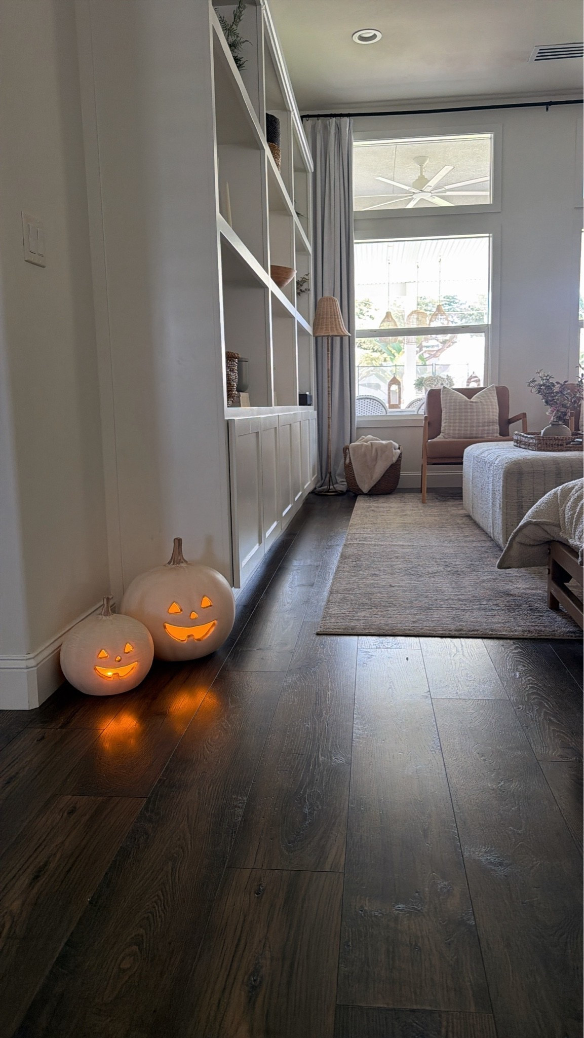 These light up pumpkins from Target are so cute!