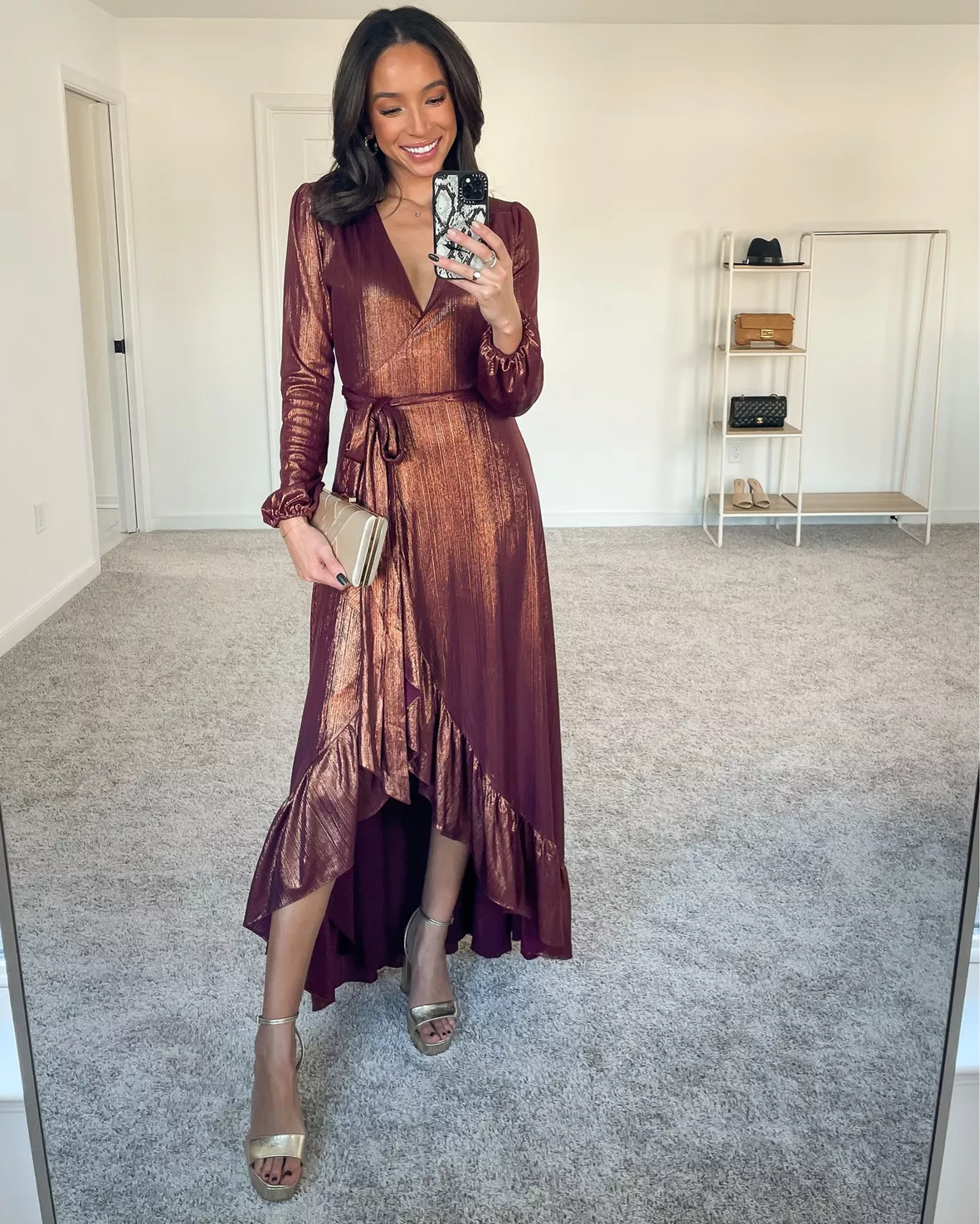 wrap dress for winter How to Style a in the and Stay Warm or without it nenaevans on LTK