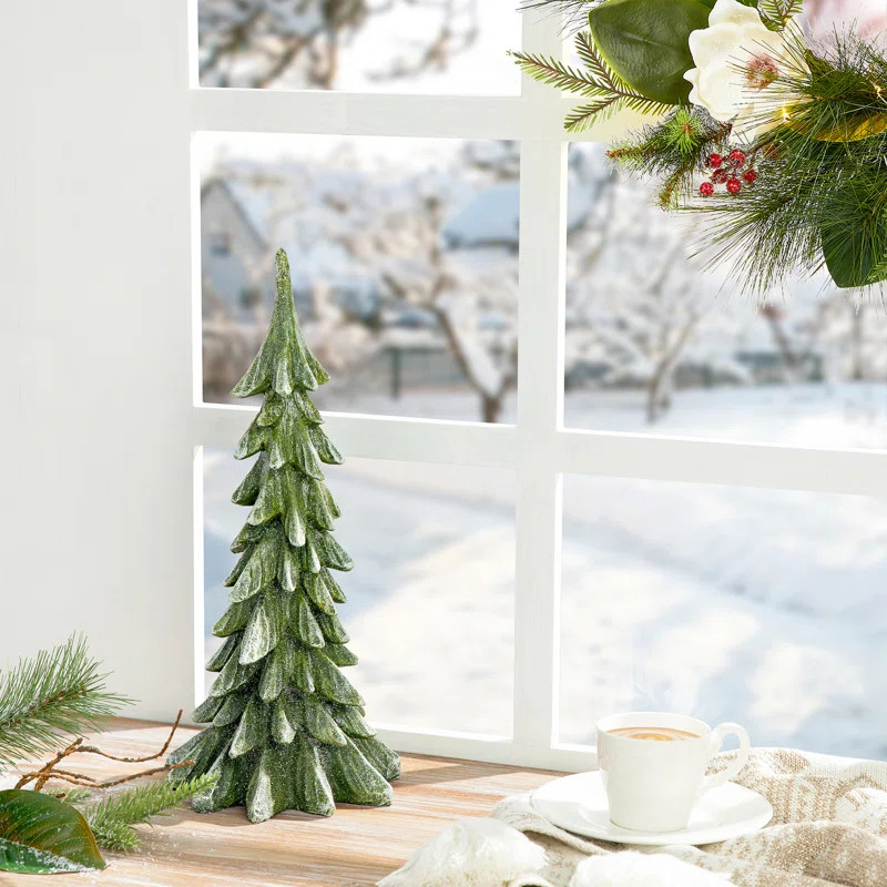 The Holiday Aisle® Resin Christmas Table Tree Décor & Reviews | Wayfair | Wayfair North America