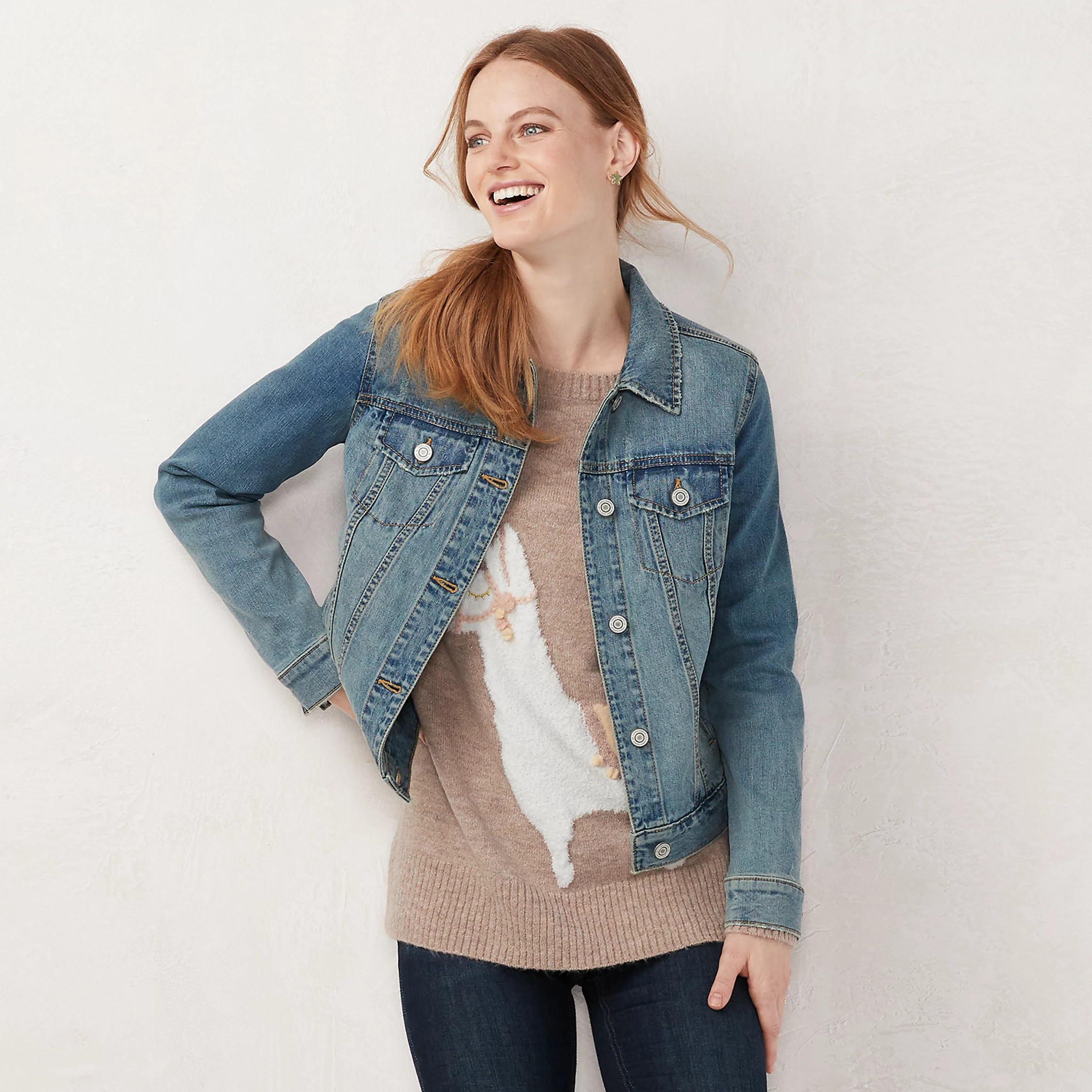 Women's LC Lauren Conrad Jean Jacket | Kohl's
