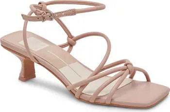 Bev Kitten Heel Ankle Strap Sandal (Women) | Nordstrom
