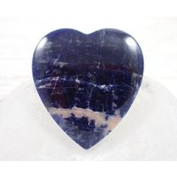 1 Piece Natural Deep Blue Sodalite Heart Cabochon - Smooth Polished Thin High-Quality Cab Shaped Crystal #s6367 | Etsy (US)