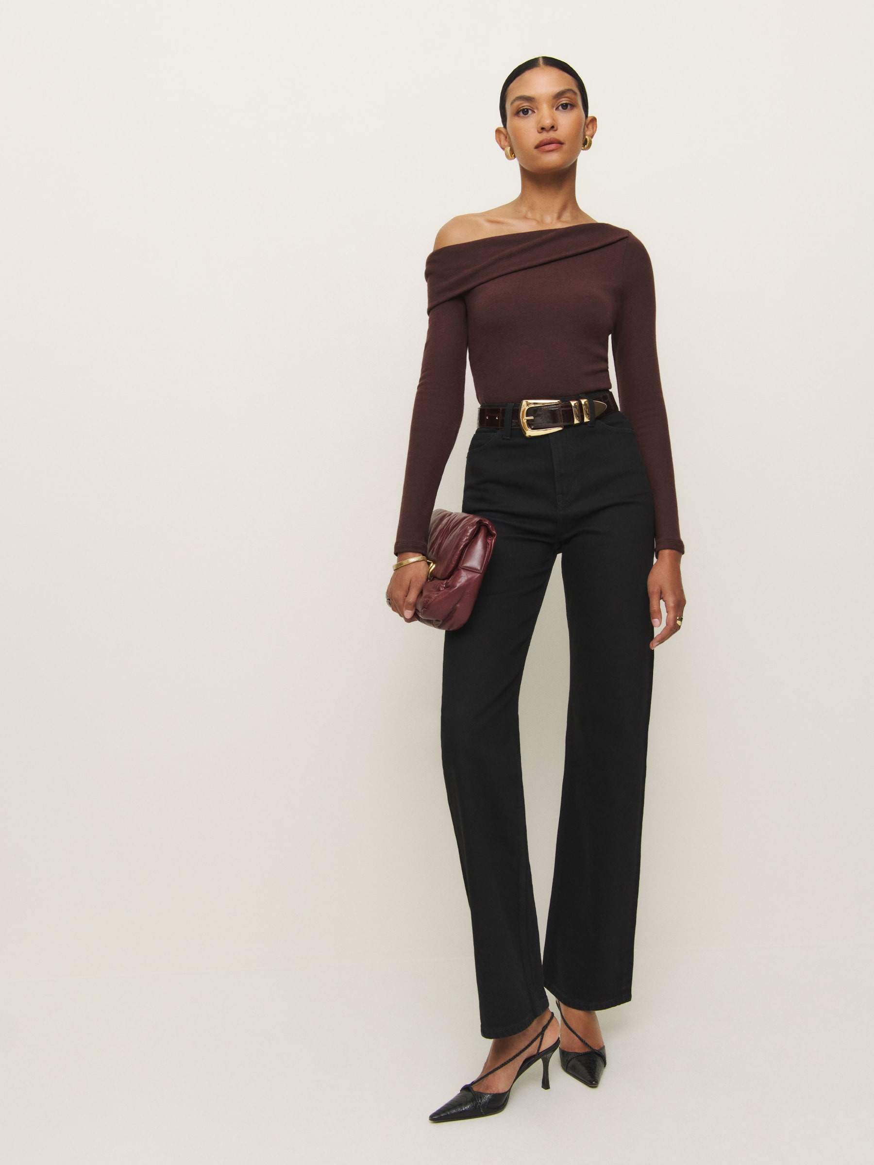 Elio Knit Top | Reformation (Global)