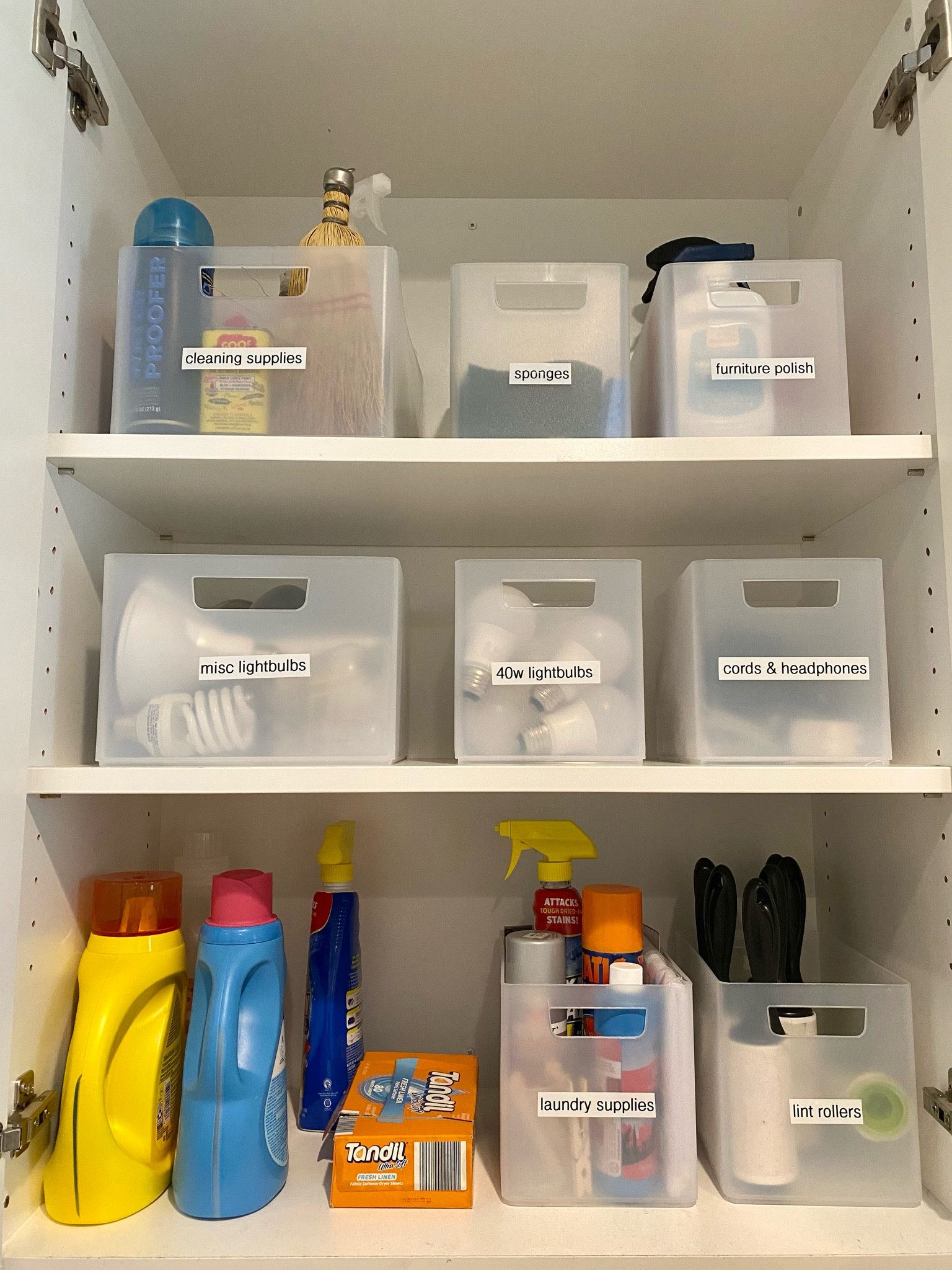 Bathroom Organizer Bin with … curated on LTK