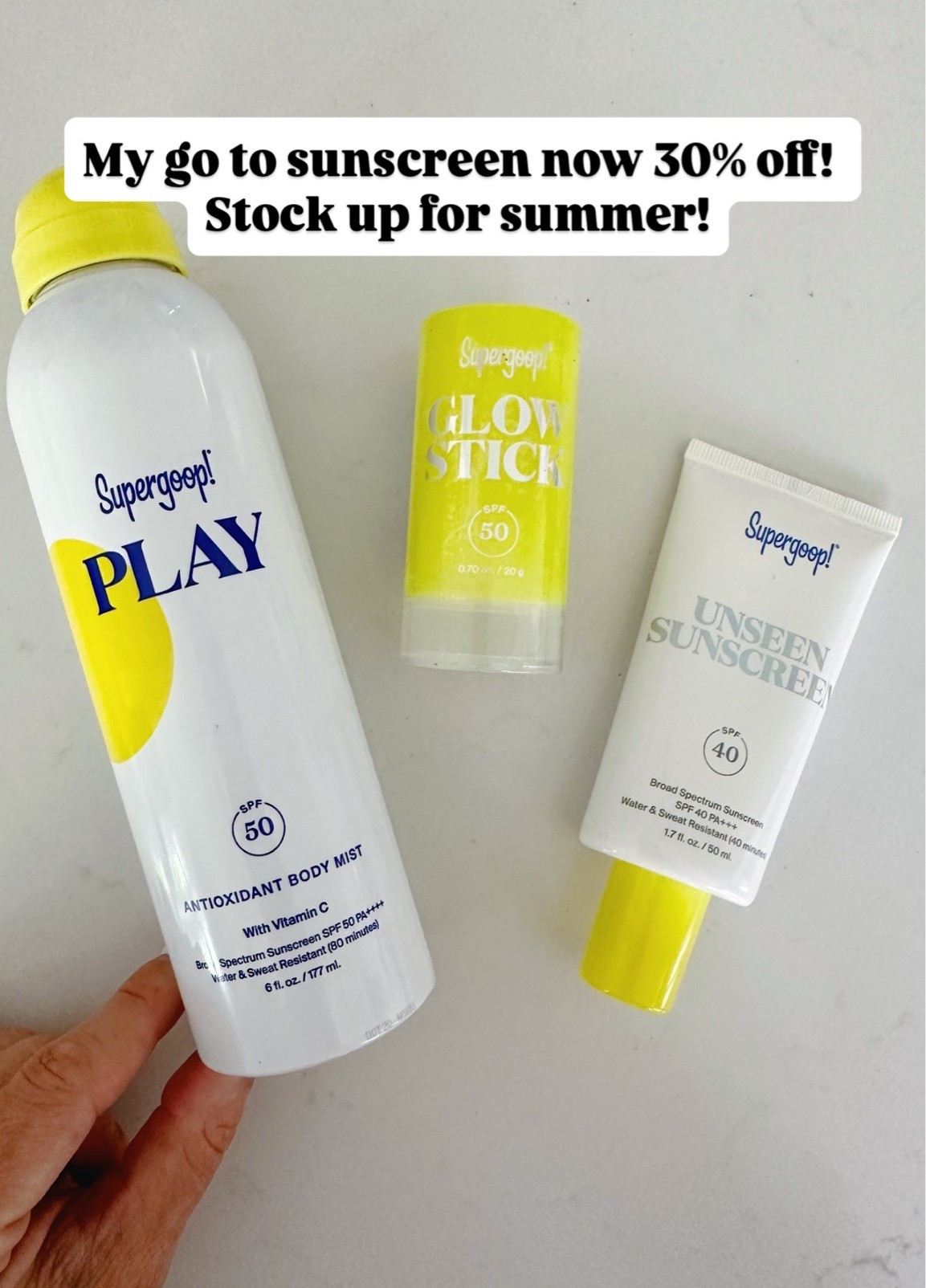 Supergroup sunscreen on sale now for Amazon prime day!

#LTKSaleAlert #LTKselfcare #LTKBeauty