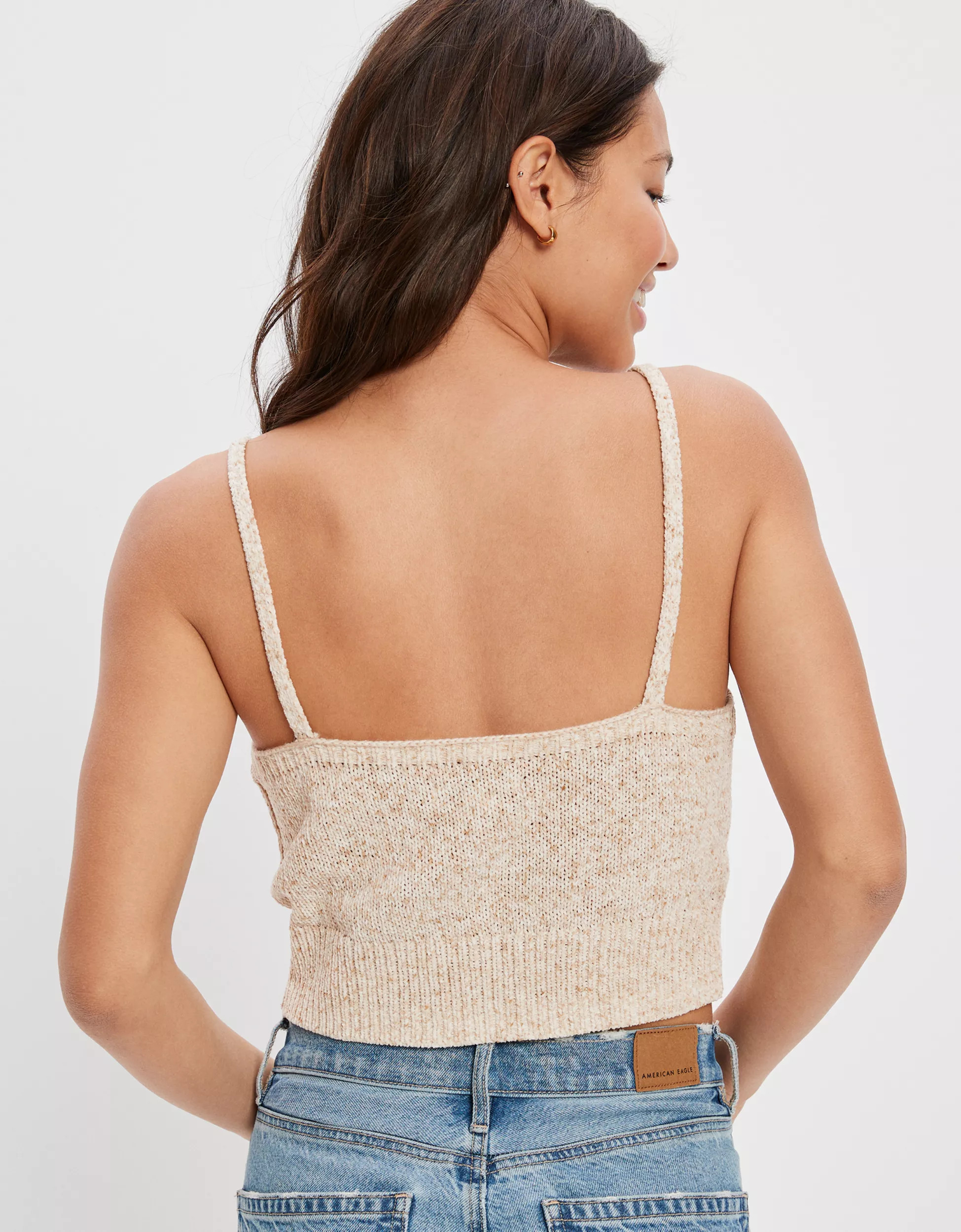 AE V-Neck Sweater Cami | American Eagle Outfitters (US & CA)