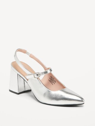 Slingback Mary Jane Heels | Old Navy (US)