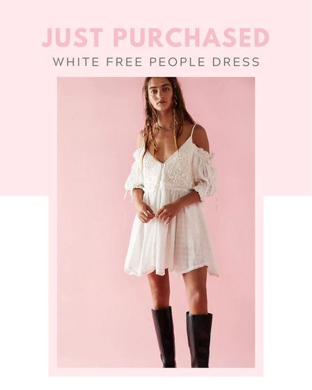 Just purchased / new arrival: Bali Badlands Tunic, free people, little white dress, mini dress, black dress, flower embroidery, spring / summer, travel, beach vacation, pool cover up, off the shoulder, puff sleeve, on sale now, fall / winter, under $100, budget friendly, affordable, bride to be, bachelorette

#LTKstyletip #LTKsalealert #LTKunder100