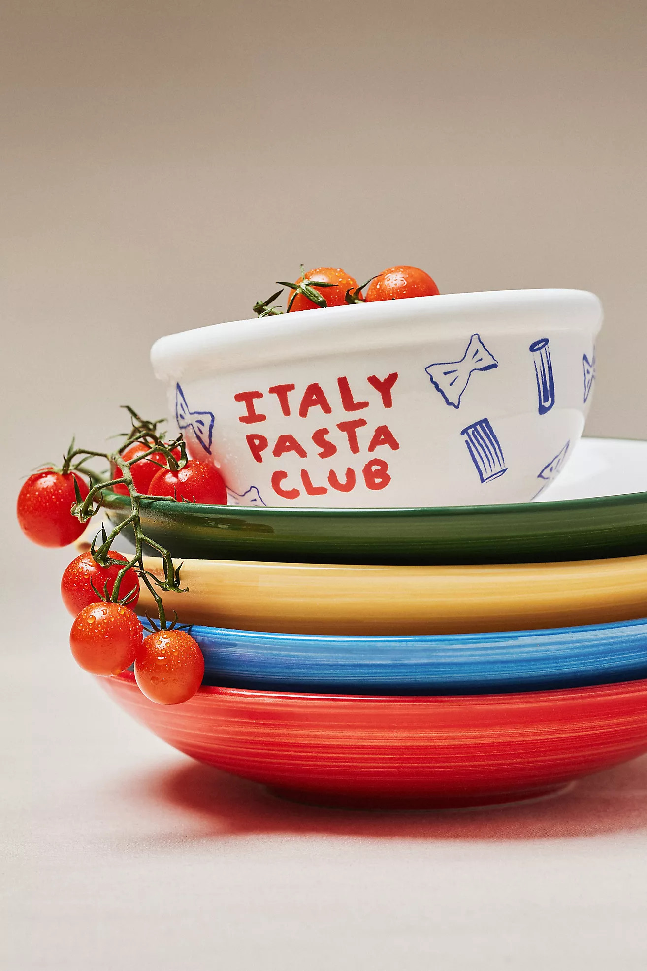 Das Rotes Rabbit Italian Earthenware Tall Bowl | Anthropologie (US)