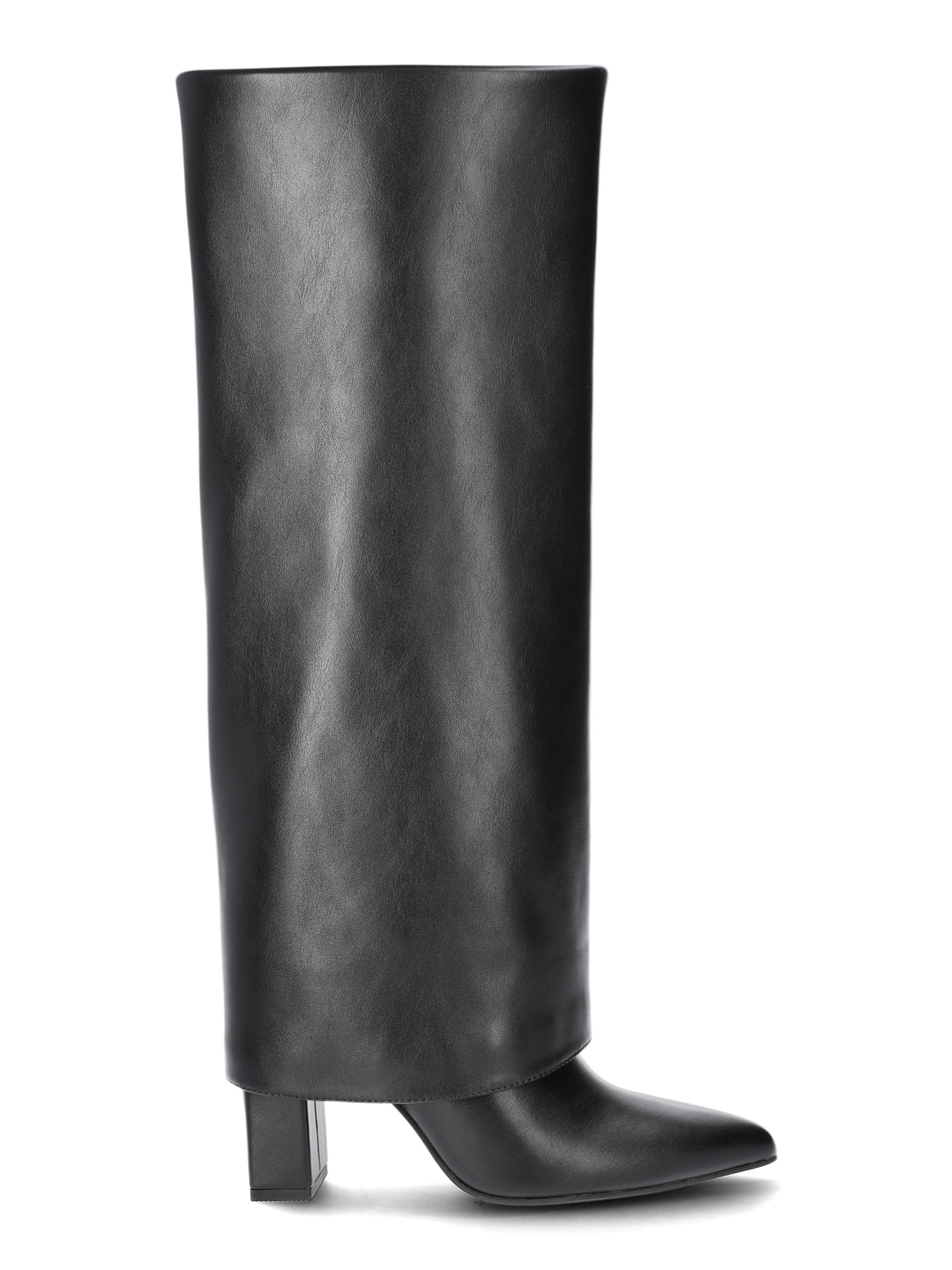 Scoop Women's Faux Leather Tall Cuff Boots | Walmart (US)