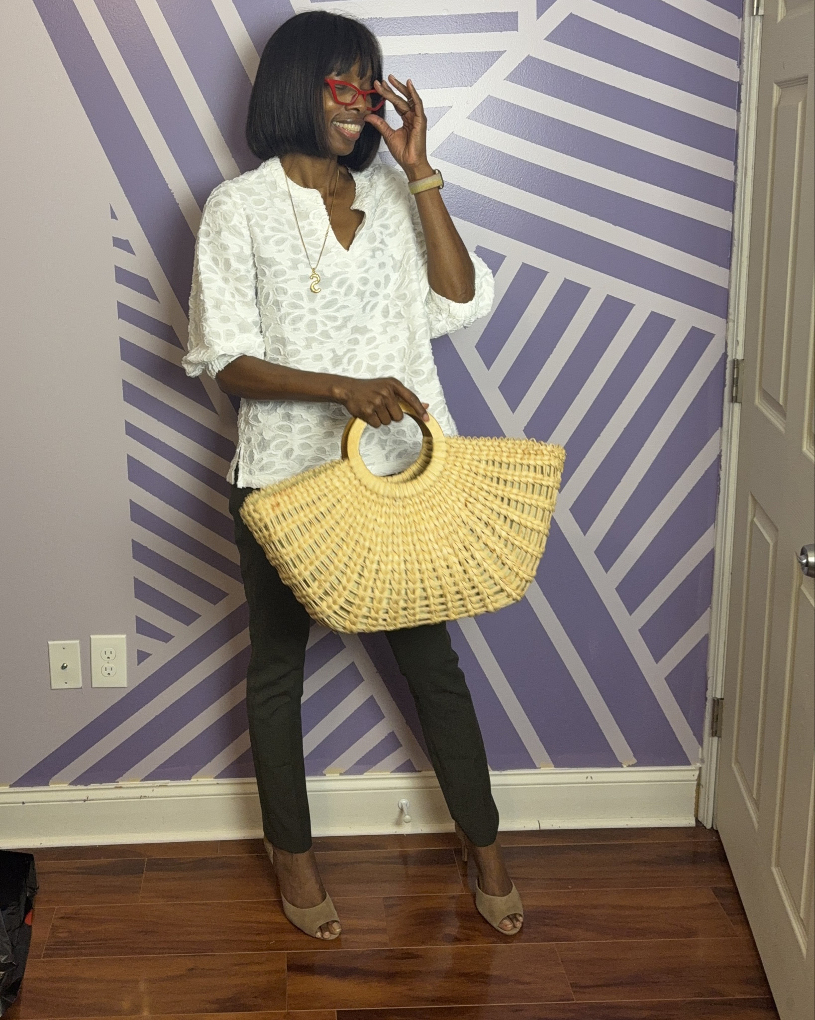 Women’s Straw Handbag is perfect for a casual day out  

#LTKStyleTip #LTKItBag #LTKWatchNow