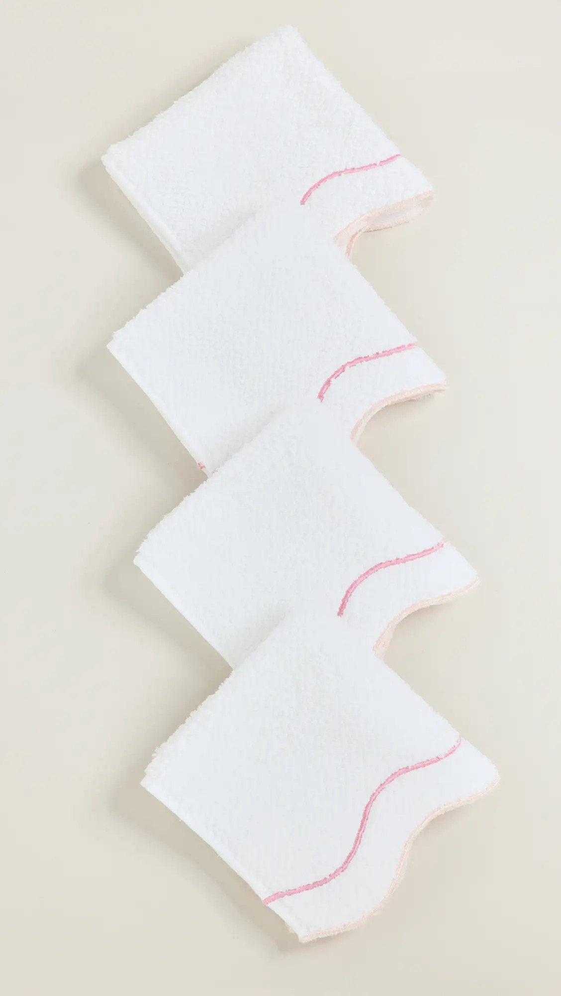 Kassatex Shopbop X Kassatex Scalloped Washcloth Set | Shopbop | Shopbop
