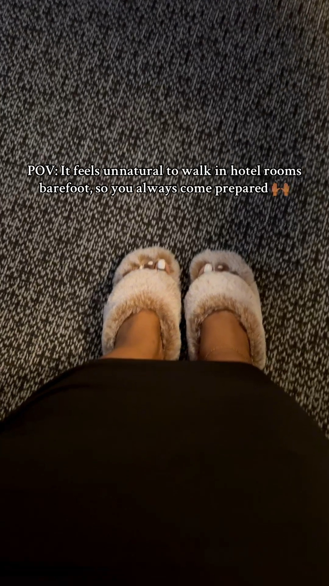 I ALWAYS bring some house shoes with me when staying in other places! It’s just right 😂 These are under $9!

Walmart finds. Gifts for her. Gifts for the homebody. Women’s house shoes. Women’s slippers. Fury slippers. 

#LTKTravel #LTKHoliday #LTKGiftGuide