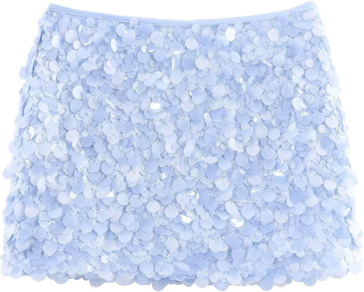 CosSky Sequin Skirt for Women Mini Skirts Sexy Sparkle Low Waisted Pencil Skirt Tropical Party Cl... | Amazon (US)