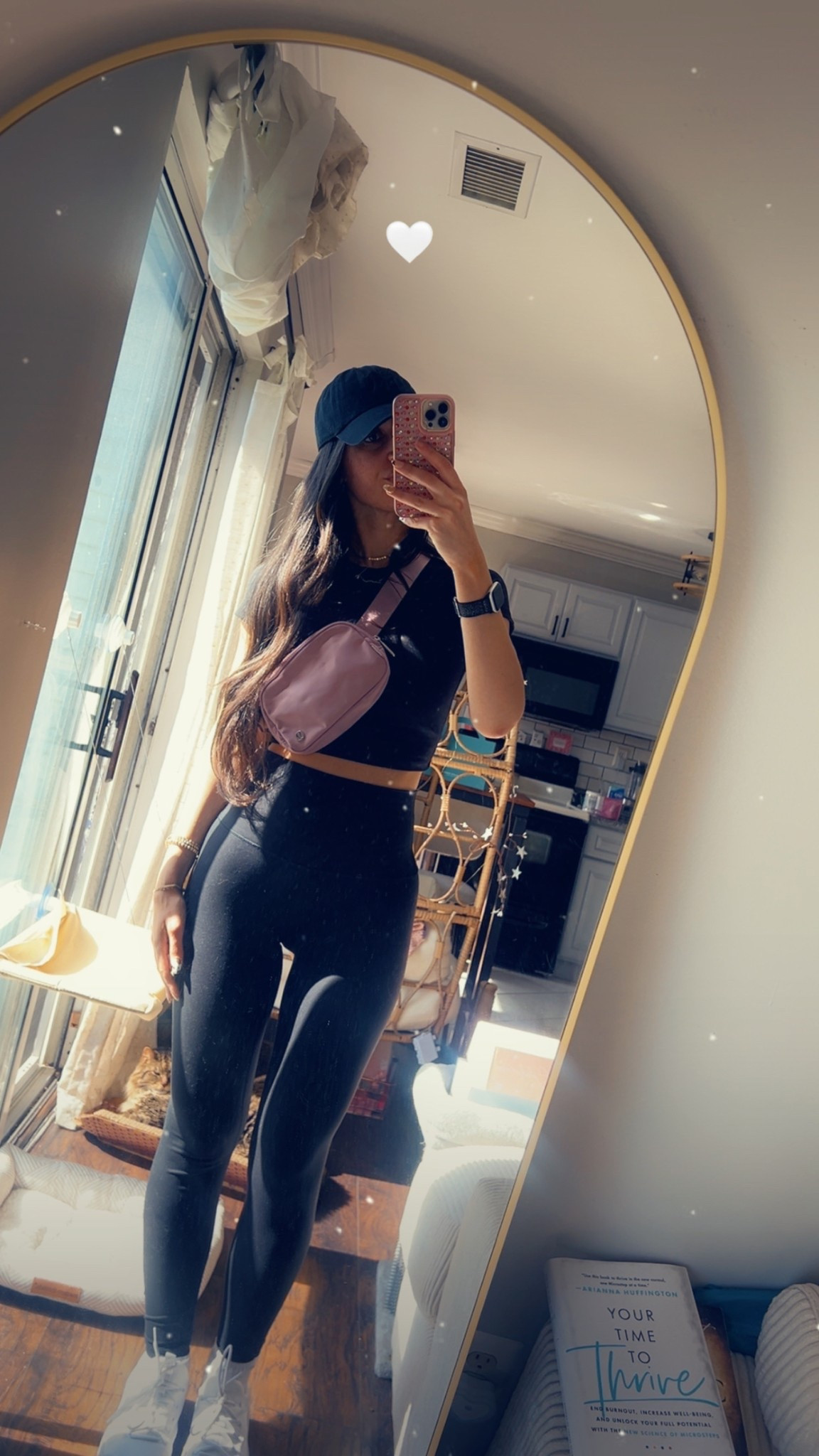walking outfit of the day 
