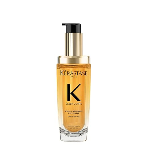 Kerastase Elixir Ultime L'Huile Original Hair Oil For All Hair Types - Hydrates, Strengthens and ... | Amazon (US)