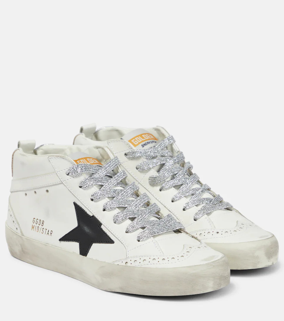 Mid Star leather sneakers | Mytheresa (INTL)