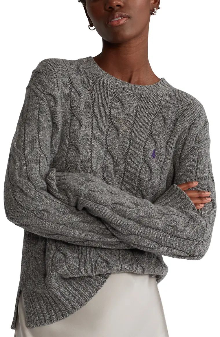Wool Cable Sweater | Nordstrom