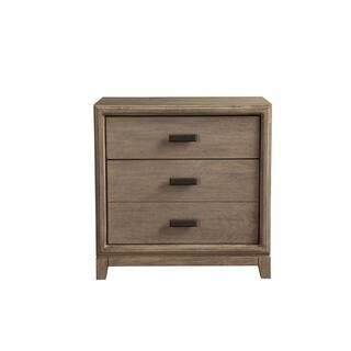 Camilla 2 Drawer Antique Grey Nightstand 1800-02 - The Home Depot | The Home Depot