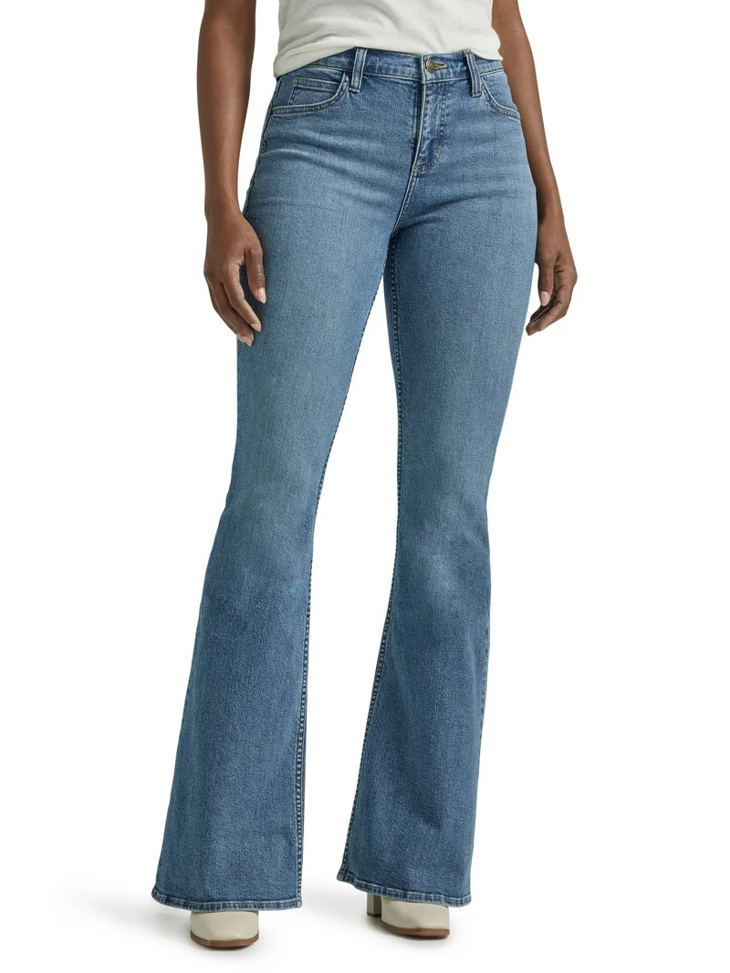 Lee® Women's Legendary Flare Jean, Available in Regular, Long, Short Inseams | Walmart (US)