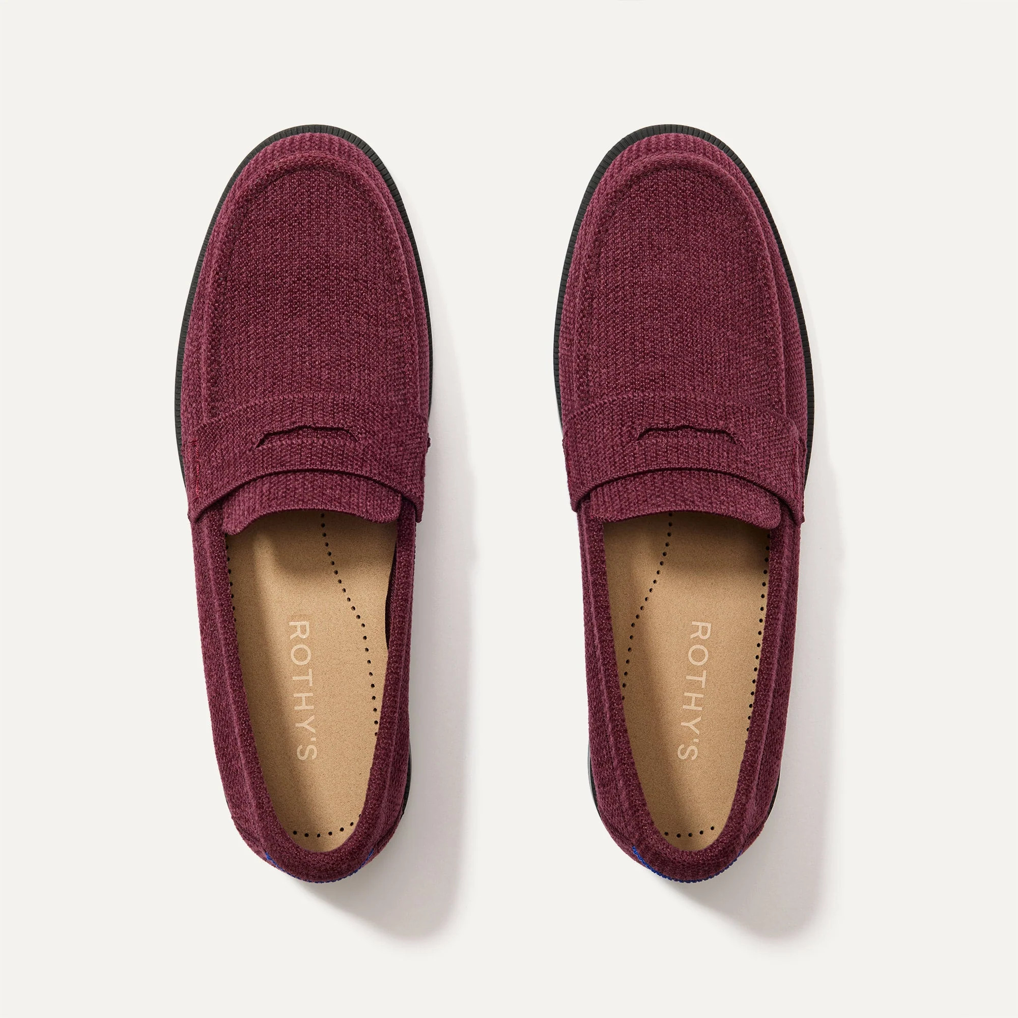 The ReVelvet™ Penny Loafer in ReVelvet™ Syrah for Women | Rothy's | Rothy's
