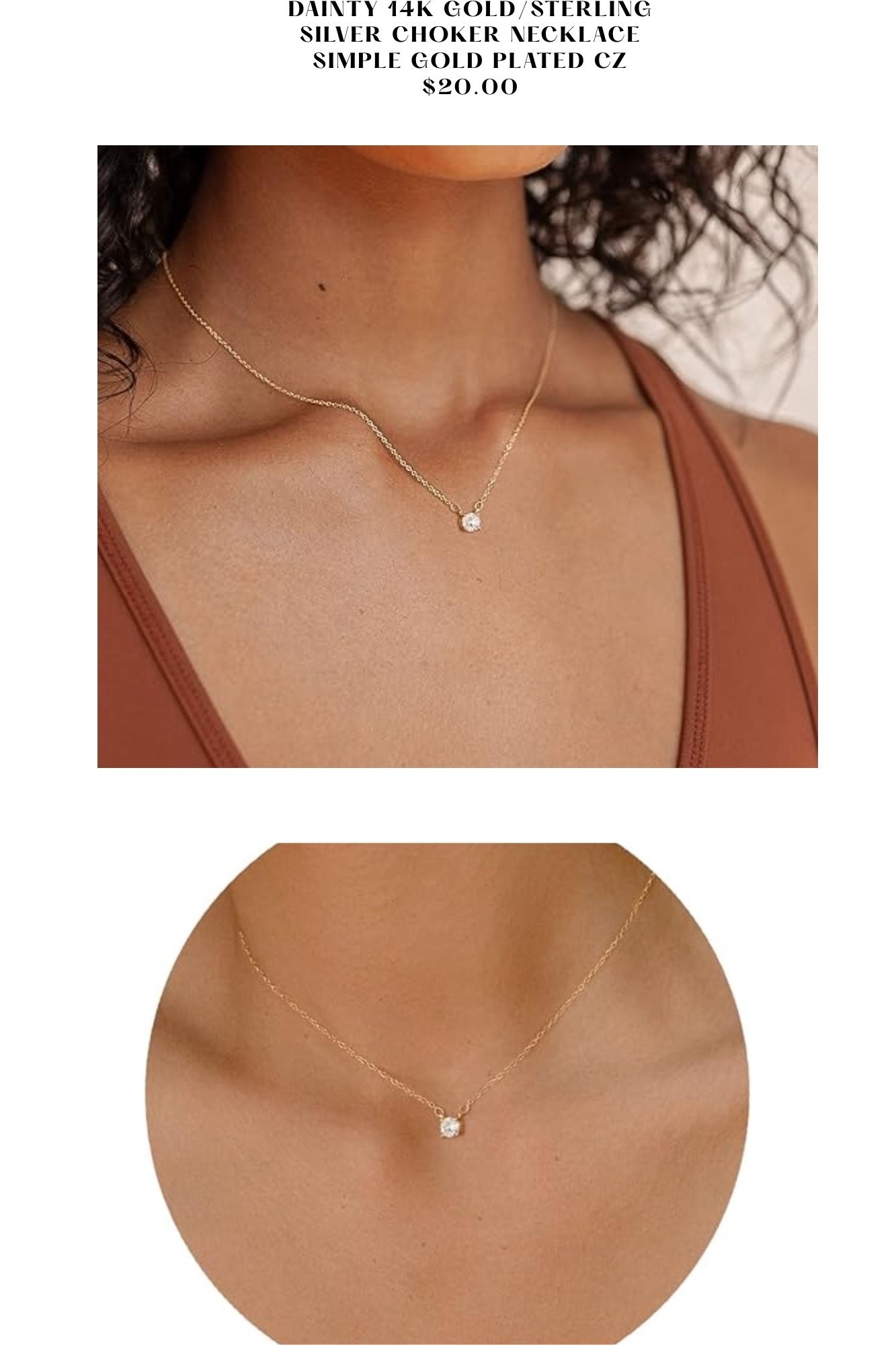 Dainty 14kGold necklace! 

#LTKBeauty