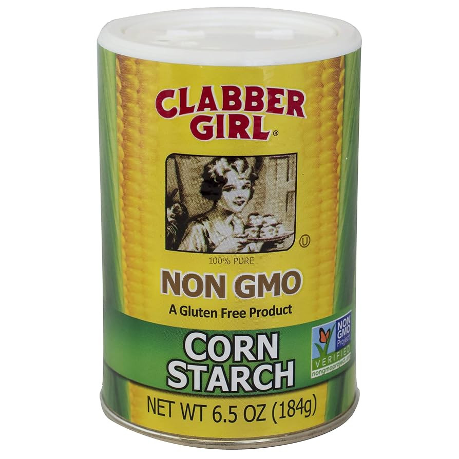 Clabber Girl Non-GMO Corn Starch, Gluten Free, 6.5 Ounce | Amazon (US)